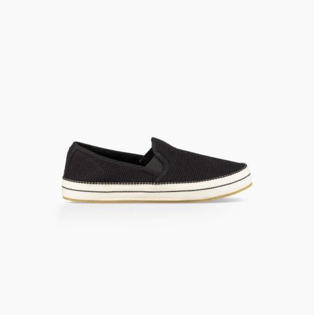 UGG Bren Slip-On - Joggesko Dame - Svart (NO-D858)